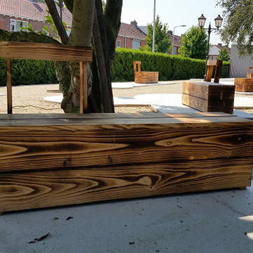 Houten banken